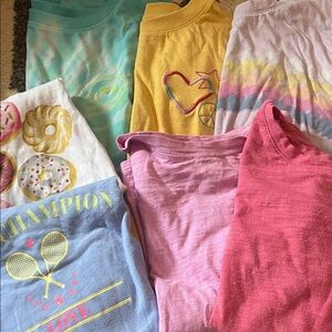 Size 10 (med-large) t-shirts